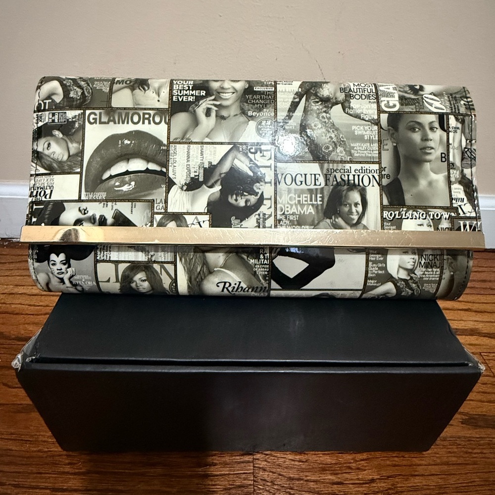 Fashion Print Clutch Bag